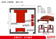 140㎡ 户型：配齐非洲紫檀家具仅需8万余元