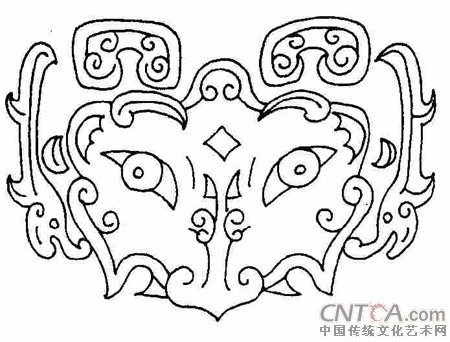 青铜器上的饕餮纹 (多图)_图案寓意