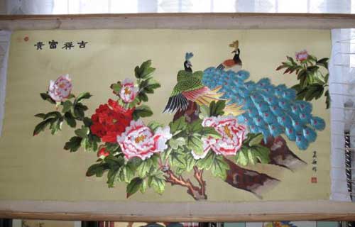 形象逼真的鲁绣_刺绣