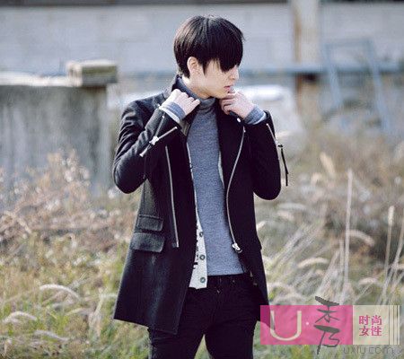 2010冬装时尚新款排行 时尚潮男套装搭配_服饰