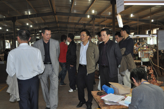 莆田市军转干部岗前培训参观团亲临连天红_企