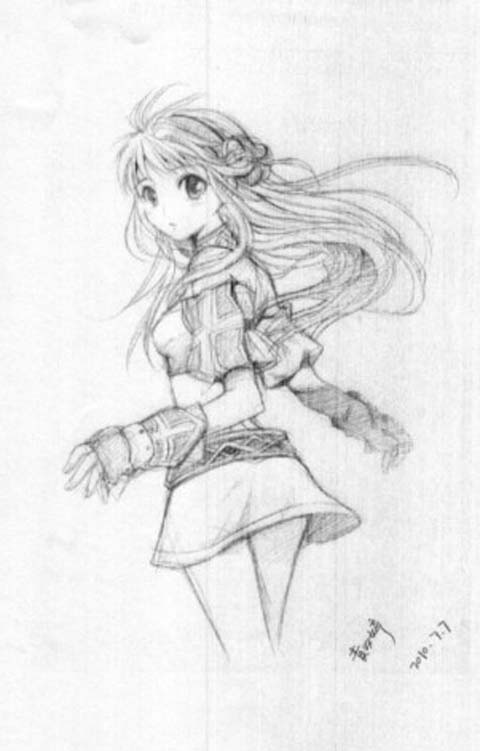 我的美少女漫画情节