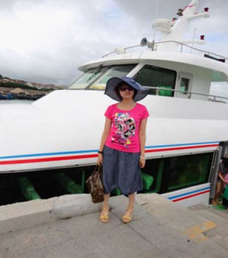 湄洲岛上拜妈祖_拍客达人