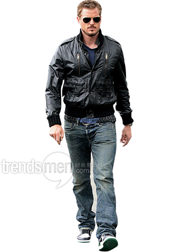 时尚男明星服饰搭配示范_服饰