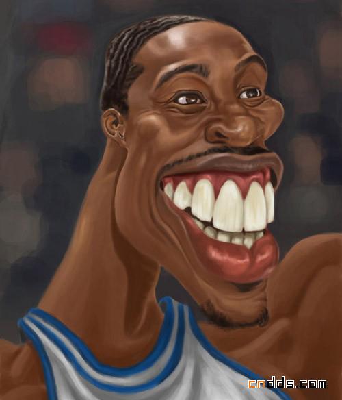 幽默风趣的体育人物插画设计(下)_绘画