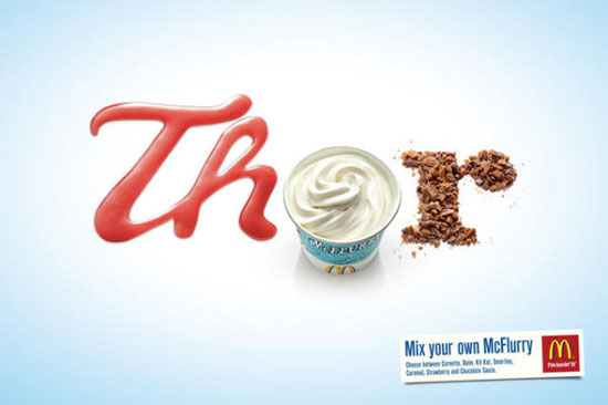 吸引人的食品广告设计_海报设计欣赏