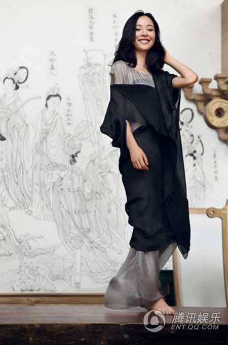 江一燕写真悠然诠释禅意人生_时下红人榜