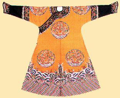 清代皇后缂丝_刺绣