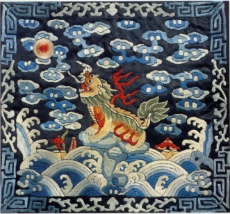 官阶级别的补子图案,文官一品官服补子图案为