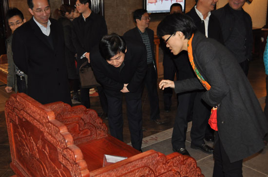 中国林业集团公司总经理、党委书记宋权礼慕名