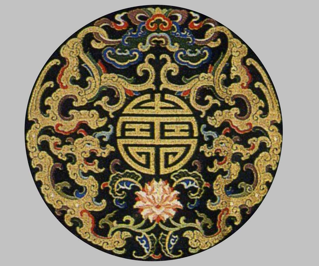 抱枕缂丝八团金龙纹-抱枕-连天红(福建)家具有限公司